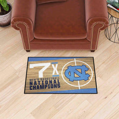 North Carolina Tar Heels Dynasty Starter Mat Accent Rug - 19in. x 30in.