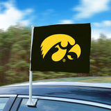 Iowa Hawkeyes Car Flag Large 1pc 11" x 14"