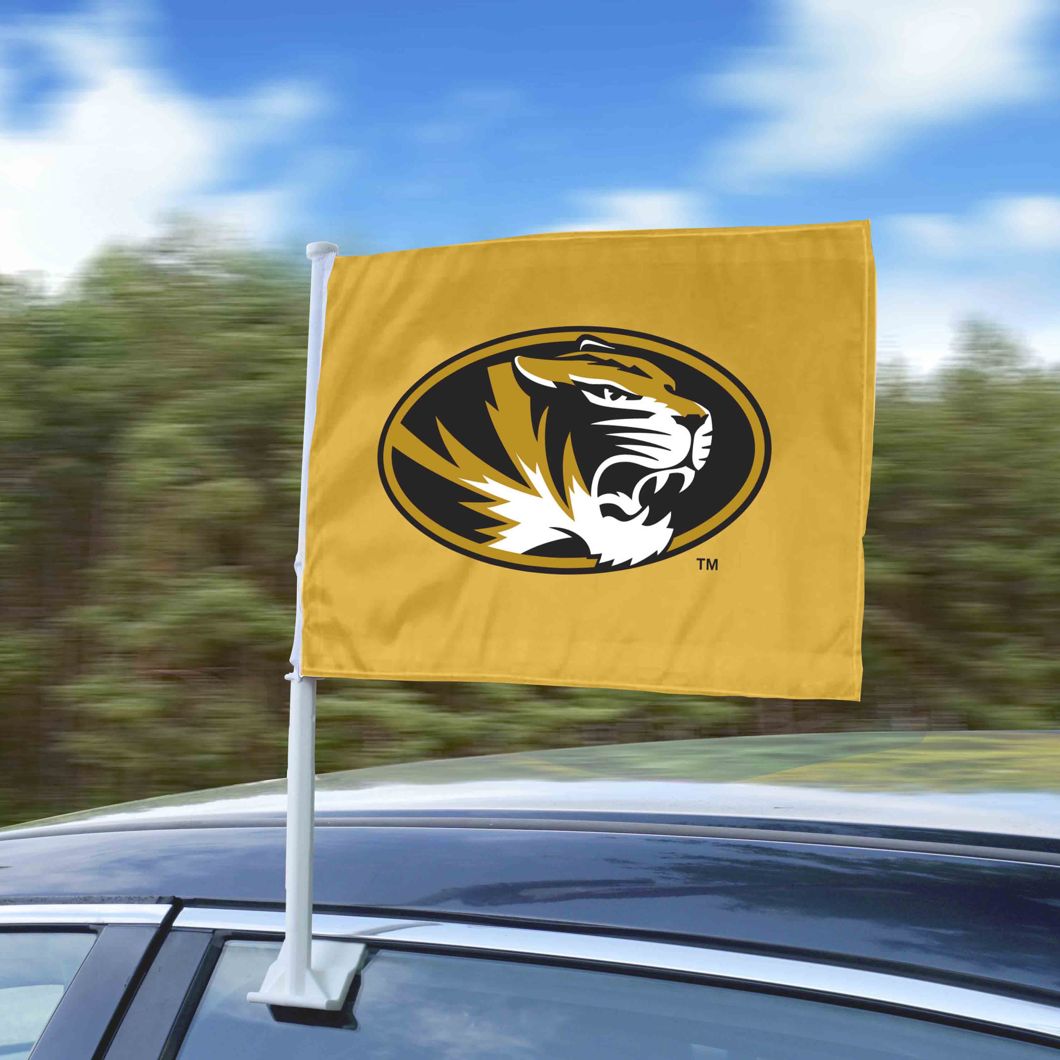 Missouri Tigers Car Flag Large 1pc 11" x 14"