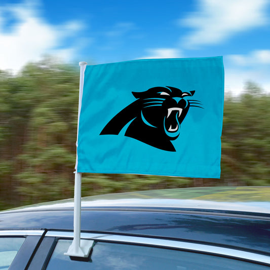 Carolina Panthers Car Flag Large 1pc 11" x 14" - Carolina Panthers