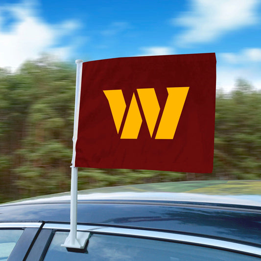 Washington Commanders Car Flag Large 1pc 11" x 14"