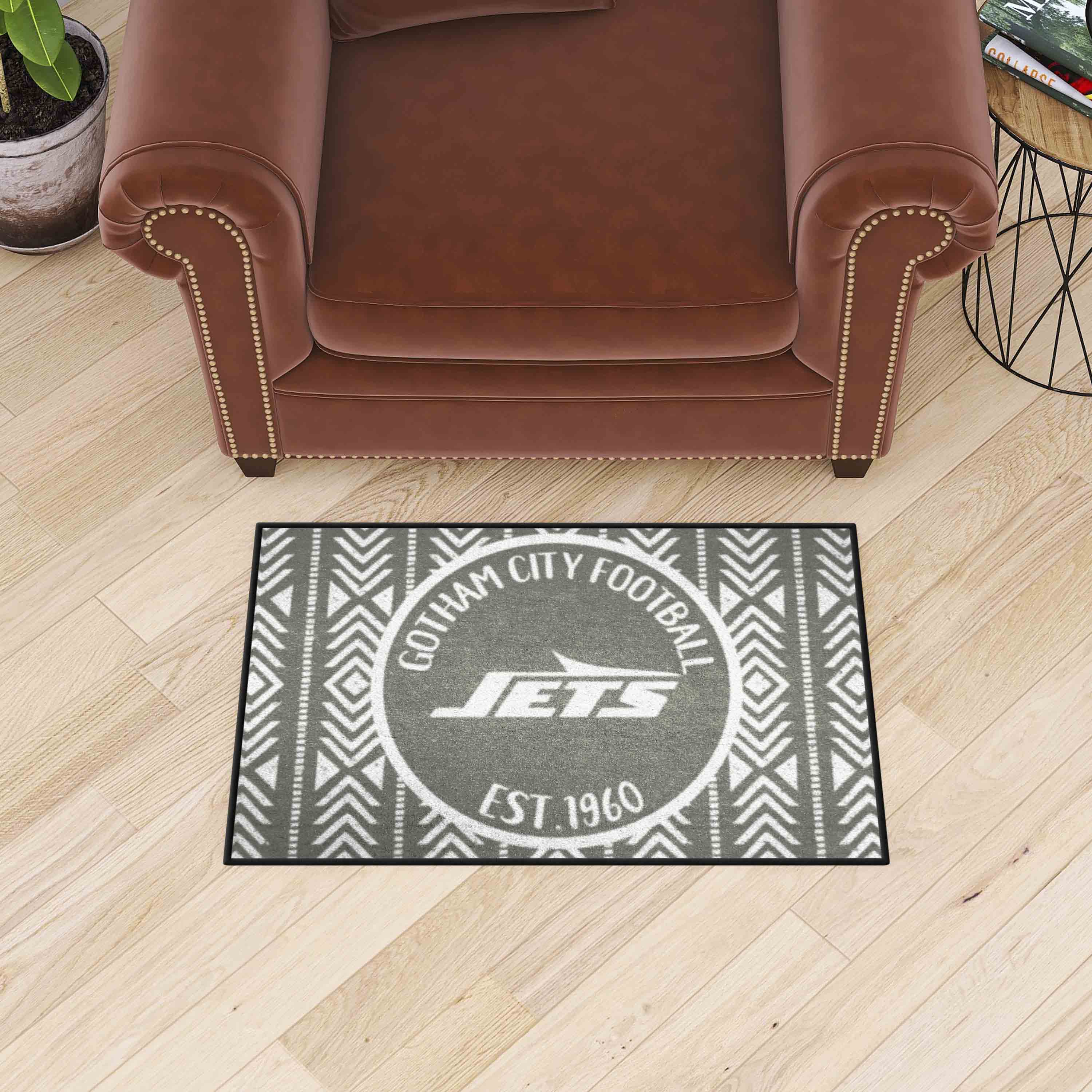 New York Jets Southern Style Starter Mat Accent Rug - 19in. x 30in.