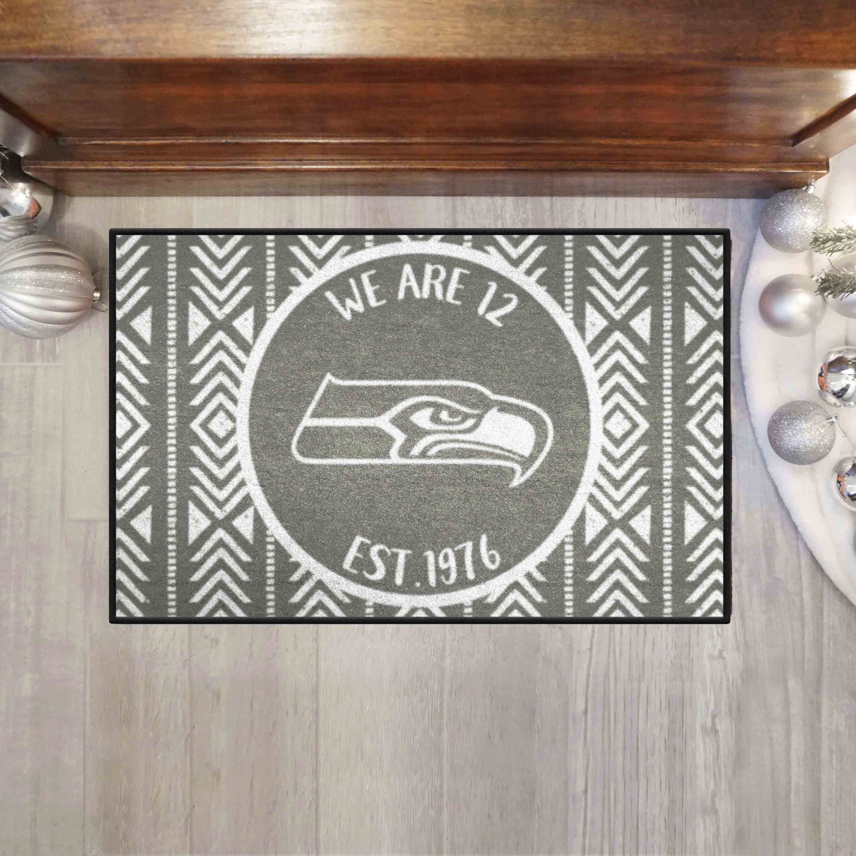 Seattle Seahawks Southern Style Starter Mat Accent Rug - 19in. x 30in.