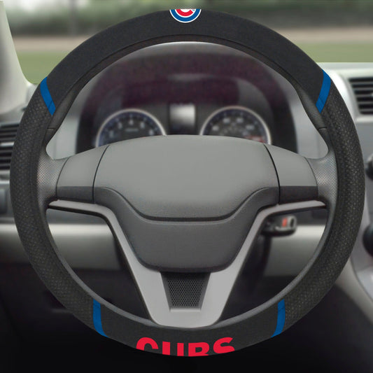 Chicago Cubs Embroidered Steering Wheel Cover - Chicago Cubs