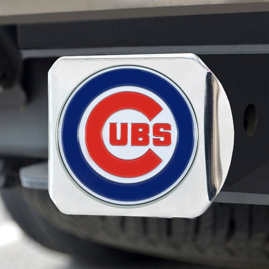 Chicago Cubs Hitch Cover - 3D Color Emblem - Chicago Cubs