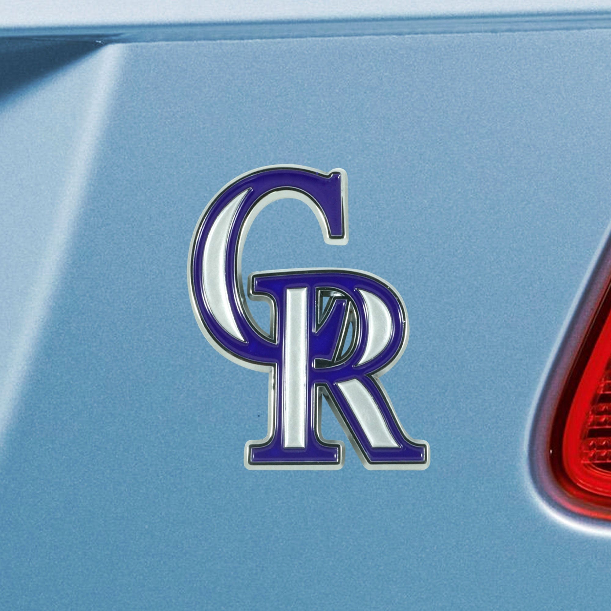 Colorado Rockies 3D Color Metal Emblem - Colorado Rockies