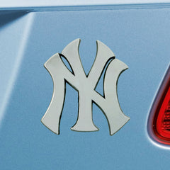 New York Yankees 3D Chrome Metal Emblem - New York Yankees