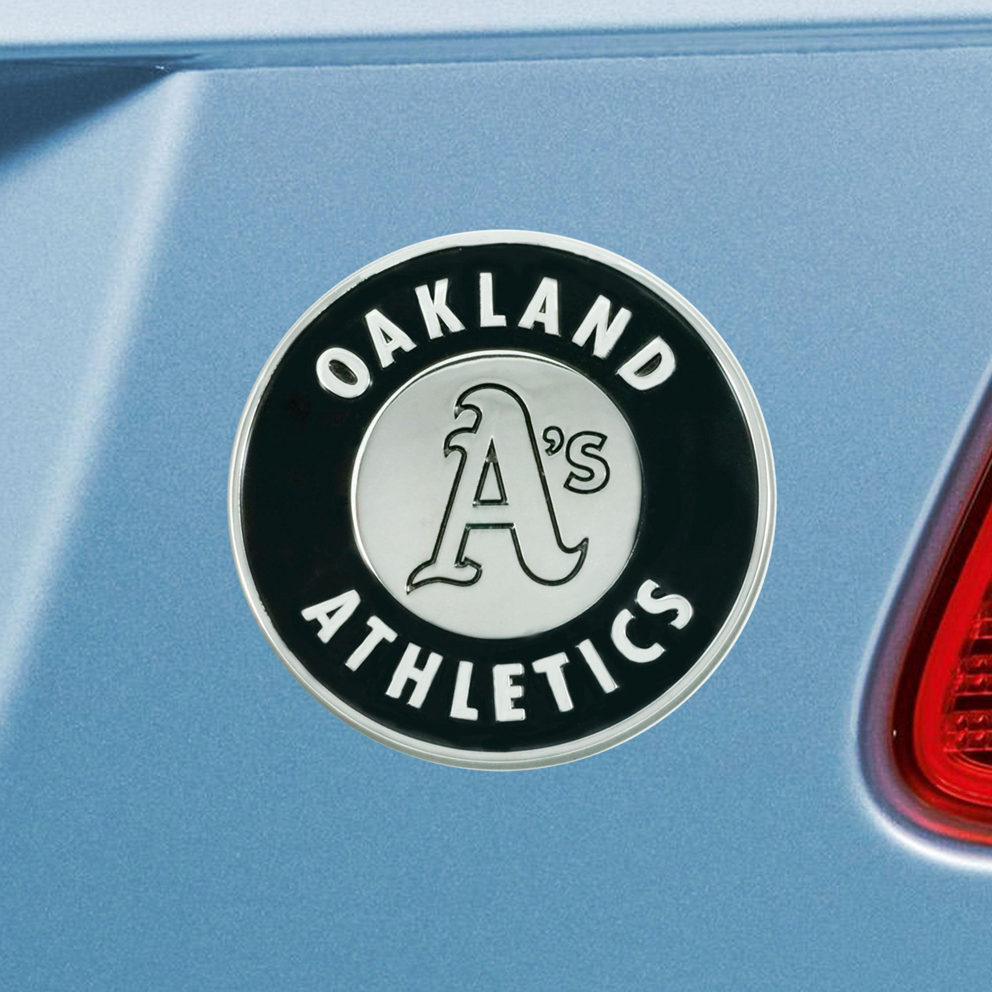 Oakland Athletics 3D Chrome Metal Emblem - Oakland Athletics