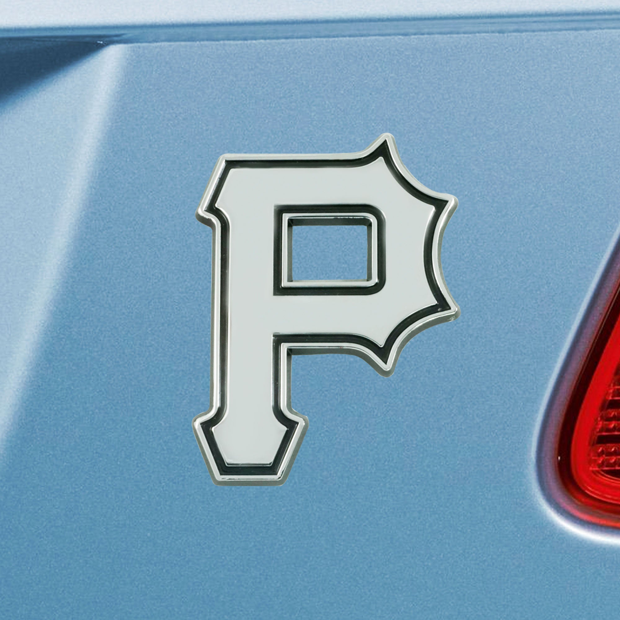 Pittsburgh Pirates 3D Chrome Metal Emblem