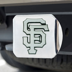 San Francisco Giants Chrome Metal Hitch Cover with Chrome Metal 3D Emblem