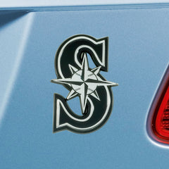 Seattle Mariners 3D Chrome Metal Emblem