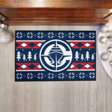 Los Angeles Clippers Holiday Sweater Starter Mat Accent Rug - 19in. x 30in.