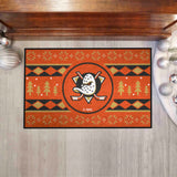 Anaheim Ducks Holiday Sweater Starter Mat Accent Rug - 19in. x 30in.