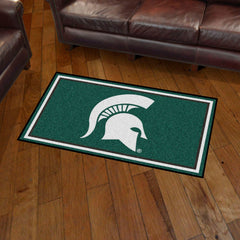 Michigan State Spartans 3ft. x 5ft. Plush Area Rug