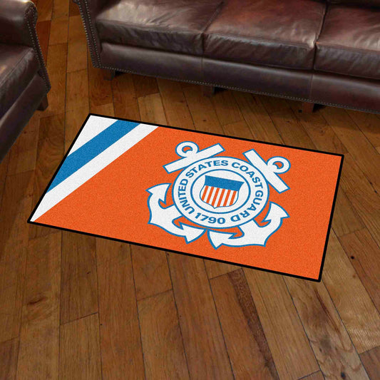 U.S. Coast Guard 3ft. x 5ft. Plush Area Rug