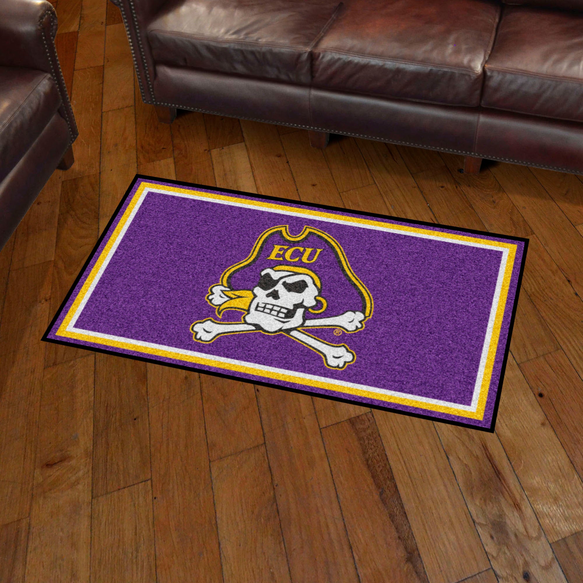 East Carolina Pirates 3ft. x 5ft. Plush Area Rug