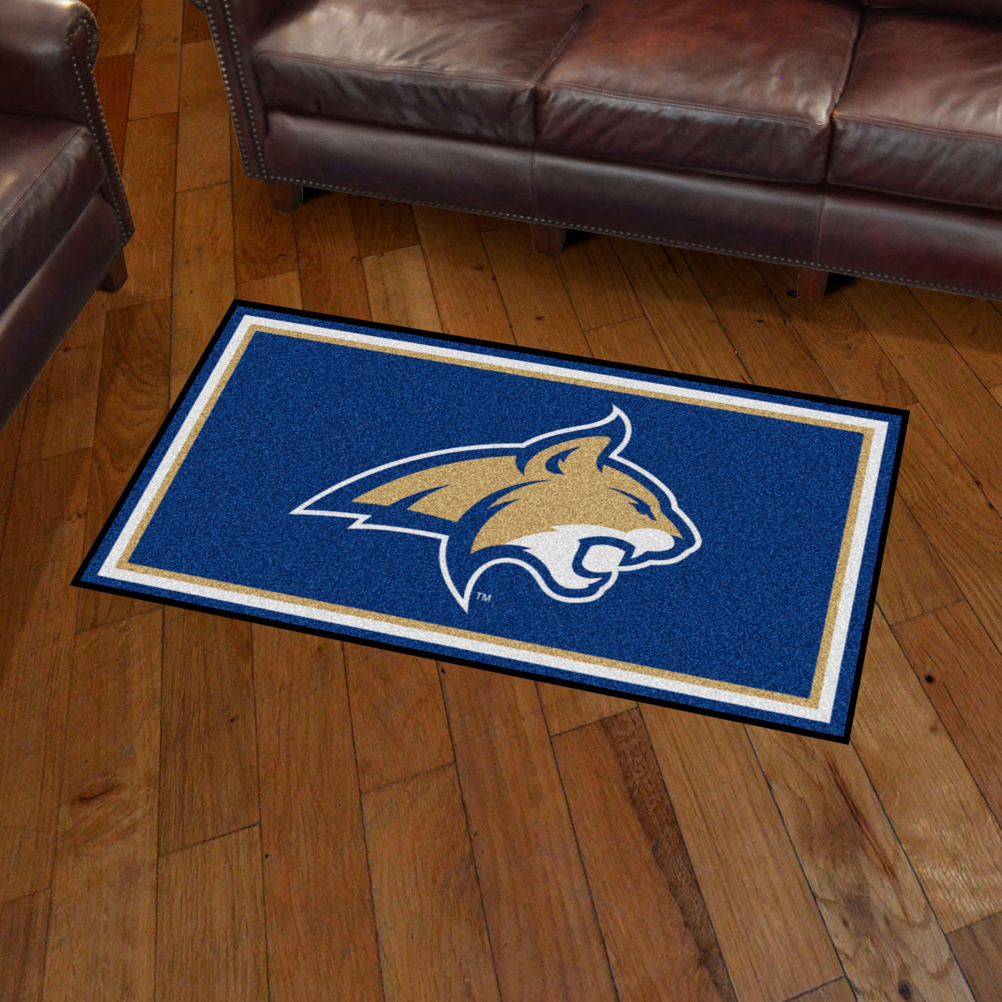 Montana State Grizzlies 3ft. x 5ft. Plush Area Rug