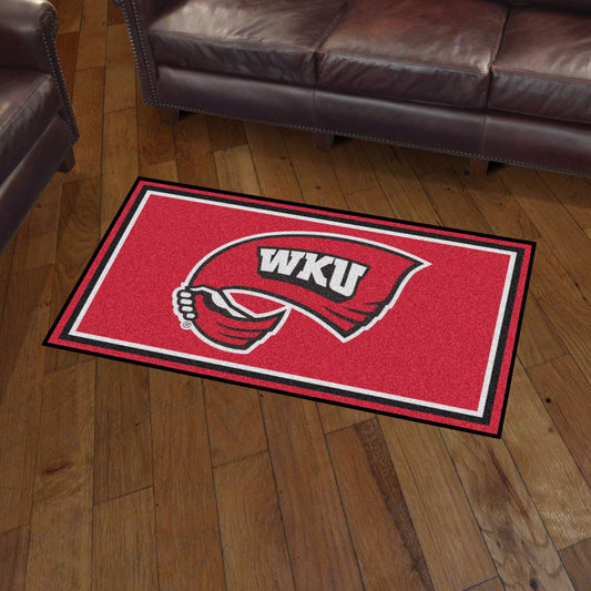 Western Kentucky Hilltoppers 3ft. x 5ft. Plush Area Rug