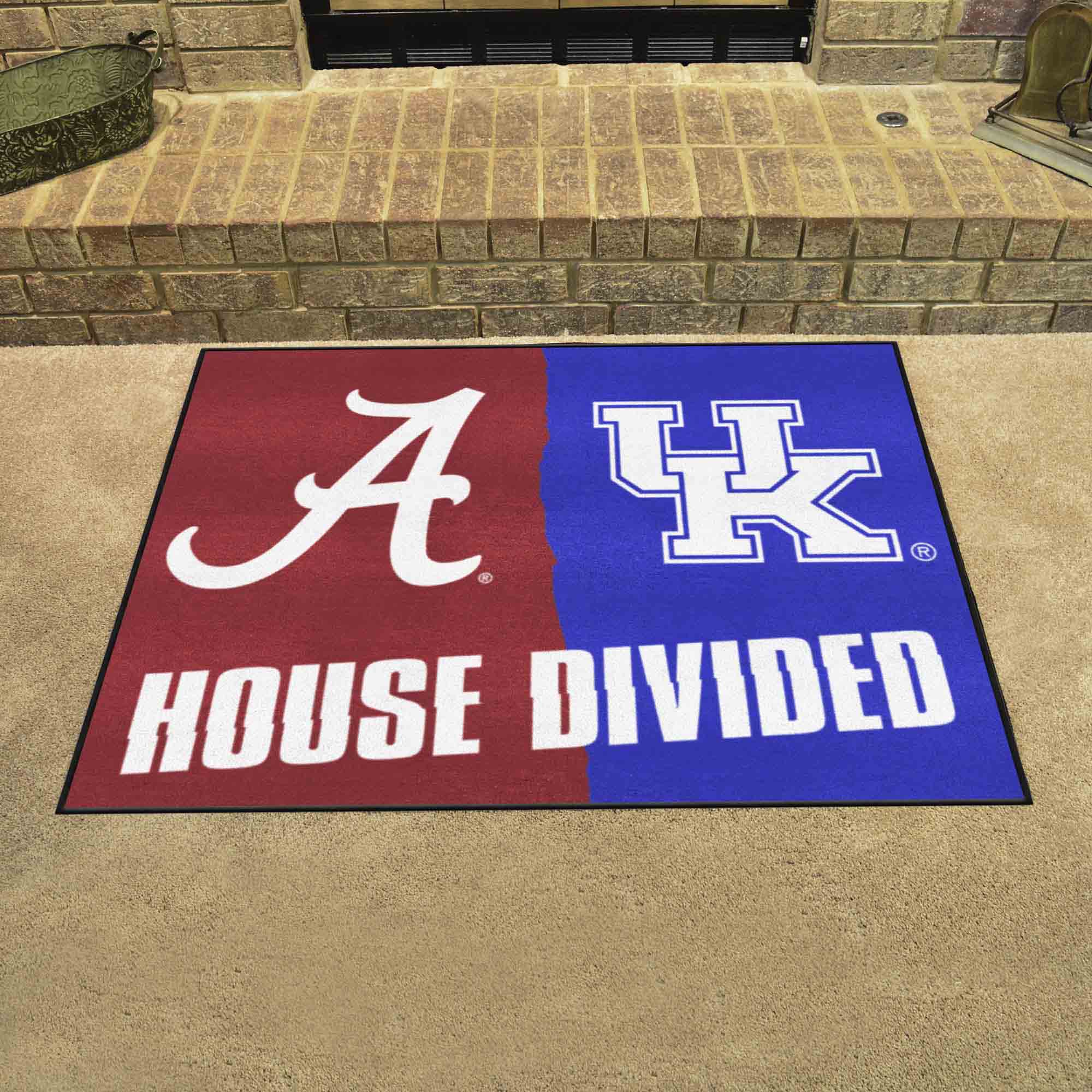 House Divided - Alabama/Kentucky House Divided House Divided Rug - 34 in. x 42.5 in. - House Divided - Alabama / Kentucky