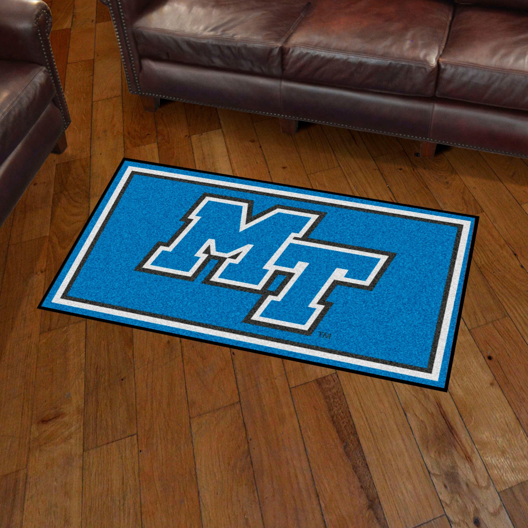 Middle Tennessee Blue Raiders 3ft. x 5ft. Plush Area Rug - Middle Tennessee