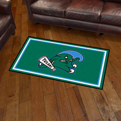 Tulane Green Wave 3ft. x 5ft. Plush Area Rug