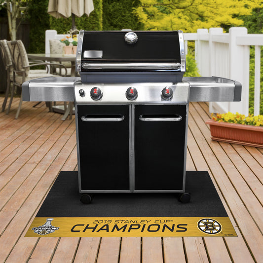 Pittsburgh Penguins Vinyl Grill Mat - 26in. x 42in., 2018 NHL Stanley Cup Champions