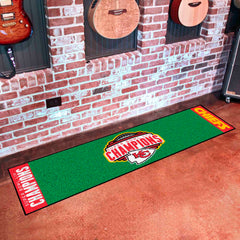 Kansas City Chiefs Putting Green Mat - 1.5ft. x 6ft., 2020 Super Bowl LIV Champions