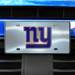 New York Giants 3D Stainless Steel License Plate