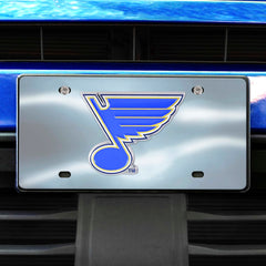 St. Louis Blues 3D Stainless Steel License Plate