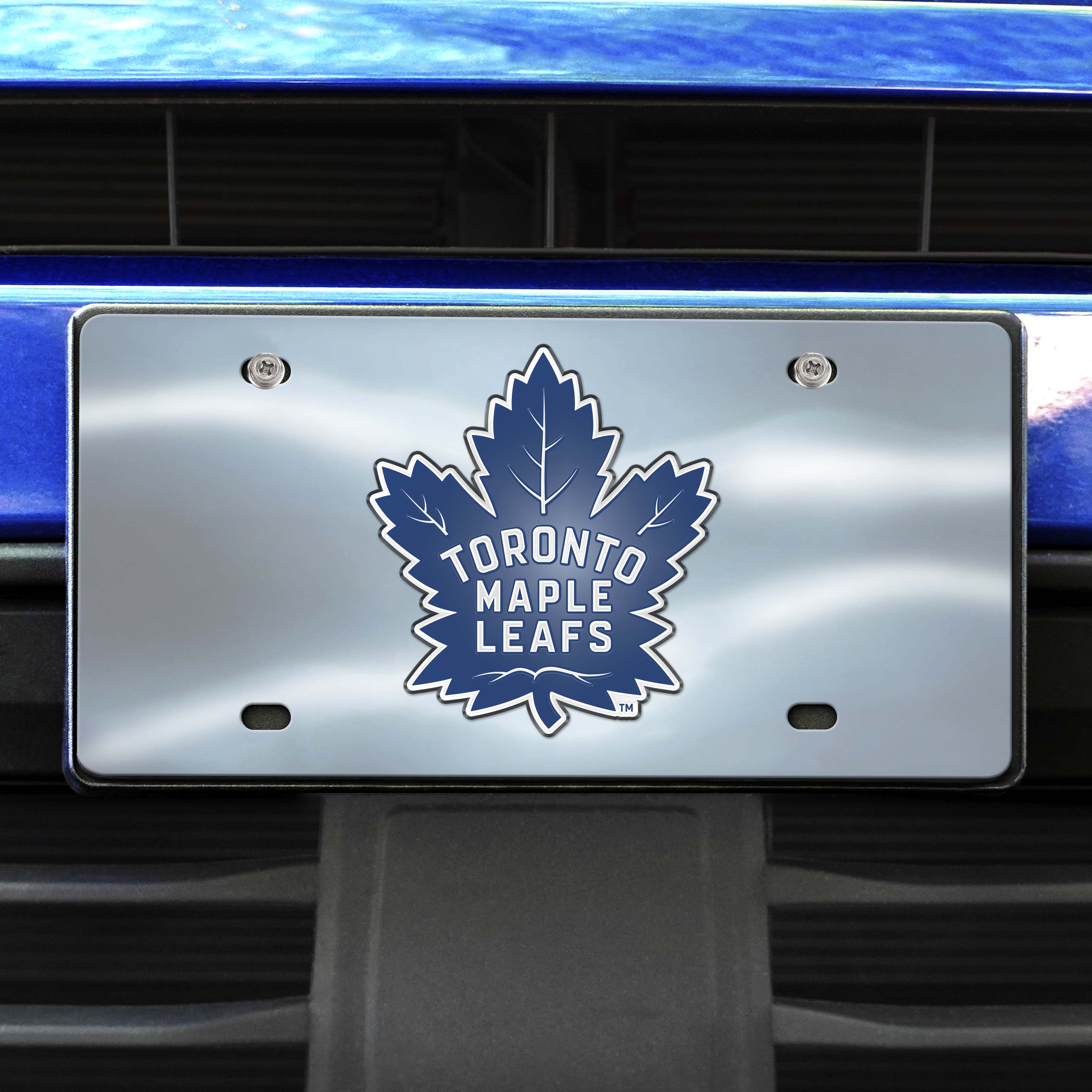 Toronto Maple Leafs 3D Stainless Steel License Plate