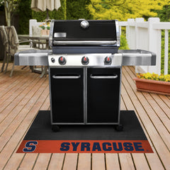 Syracuse Orange Vinyl Grill Mat - 26in. x 42in.