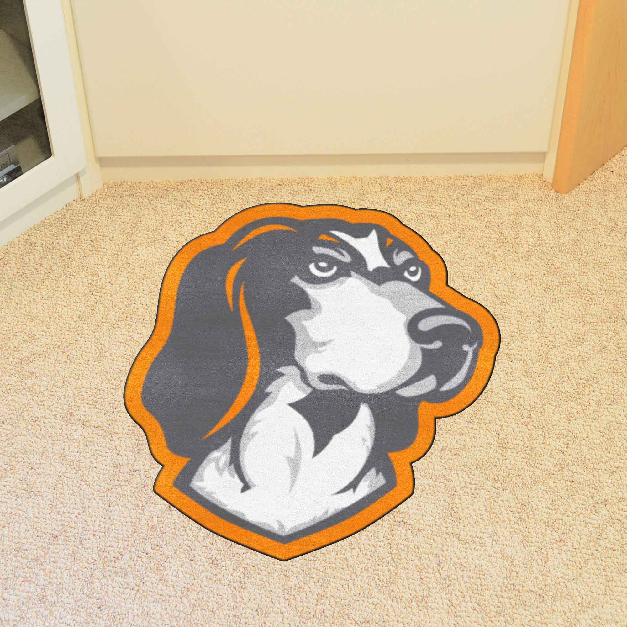 Tennessee Volunteers "Smokey" Mascot Rug