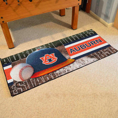 Auburn Tigers Baseball Runner Rug - 30in. x 72in. - Auburn