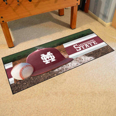 Mississippi State Bulldogs Baseball Runner Rug - 30in. x 72in.