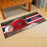 Ole Miss Rebels Baseball Runner Rug - 30in. x 72in. - Ole Miss