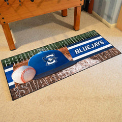 Creighton Bluejays Baseball Runner Rug - 30in. x 72in. - Creighton