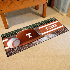 Texas Longhorns Baseball Runner Rug - 30in. x 72in.