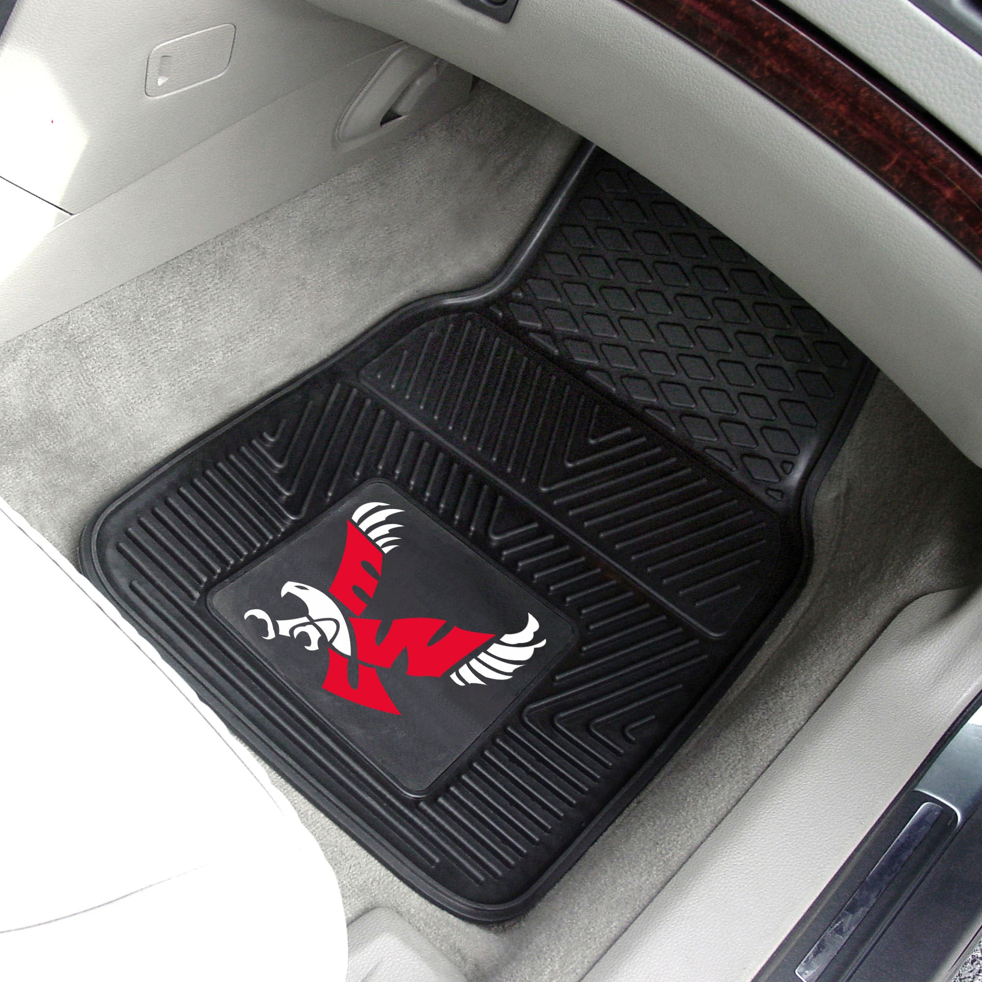 Eastern Washington Eagles Heavy Duty Car Mat Set - 2 Pieces