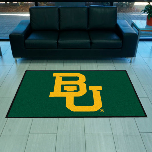 Baylor 4X6 High-Traffic Mat with Durable Rubber Backing - Landscape Orientation