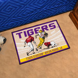 LSU Tigers Starter Mat Accent Rug - 19in. x 30in. Ticket Stub Starter Mat