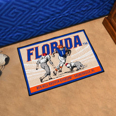 Florida Gators Starter Mat Accent Rug - 19in. x 30in. Ticket Stub Starter Mat