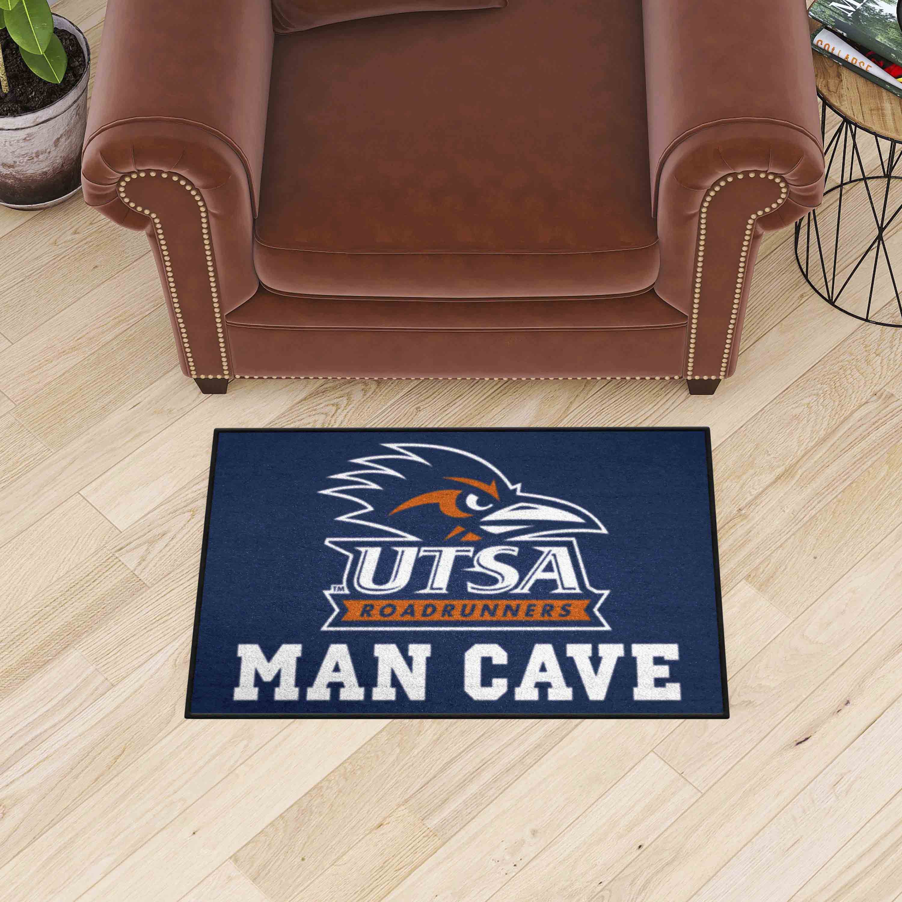 UTSA Roadrunners Man Cave Starter Mat Accent Rug - 19in. x 30in.