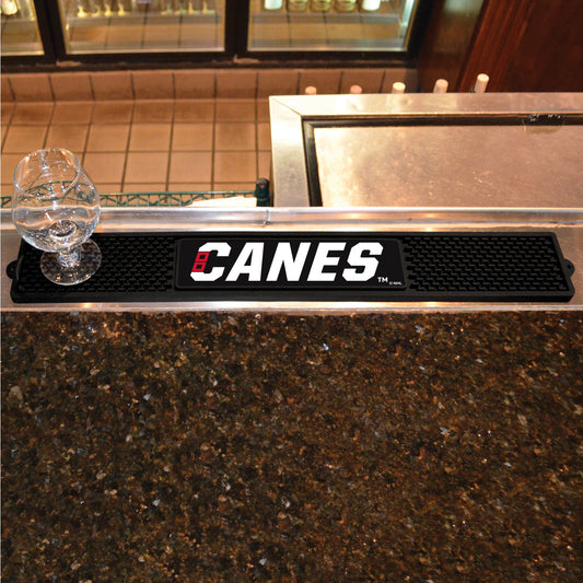 Carolina Hurricanes Bar Drink Mat - 3.25in. x 24in. - Carolina Hurricanes