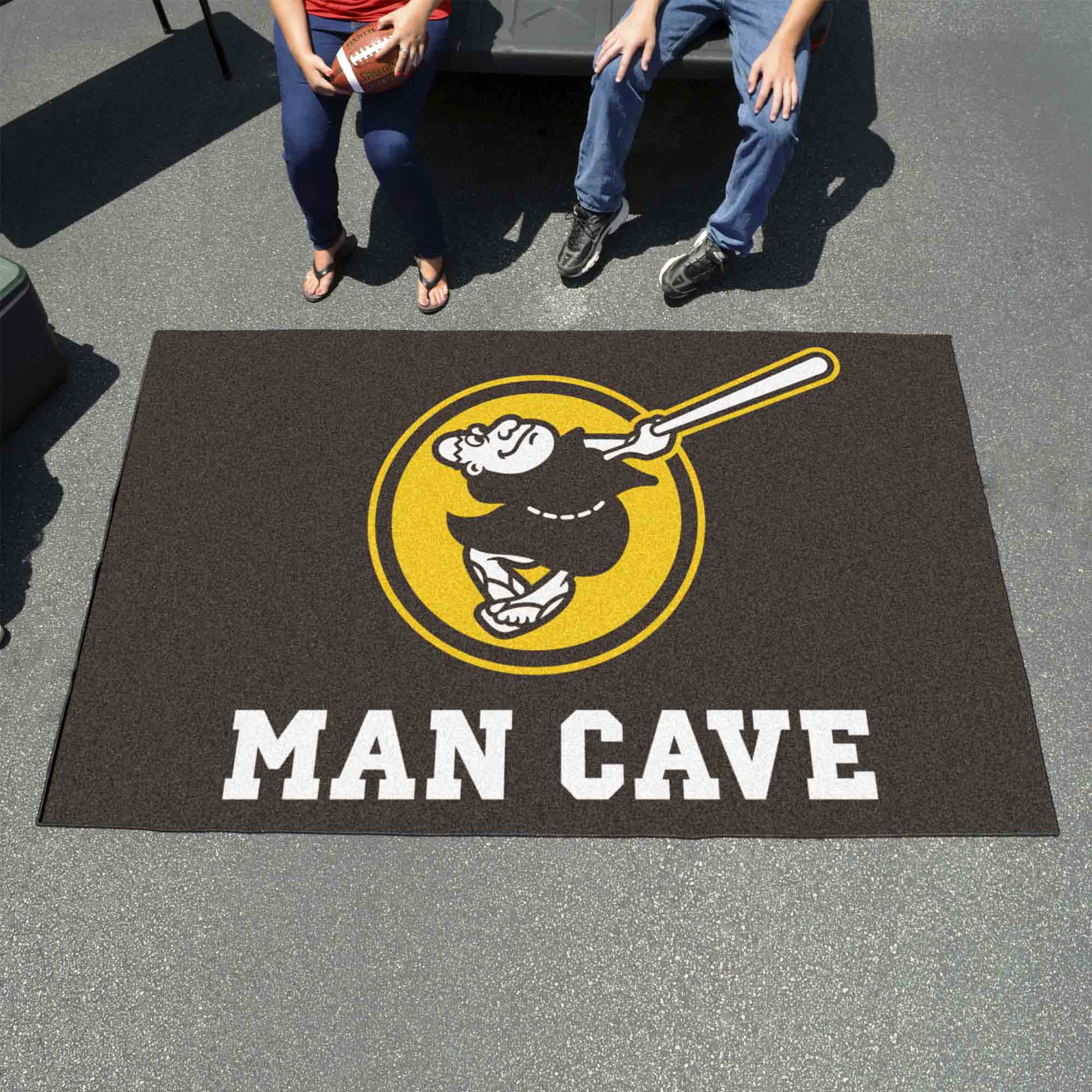 San Diego Padres Man Cave Ulti-Mat Rug - 5ft. x 8ft.