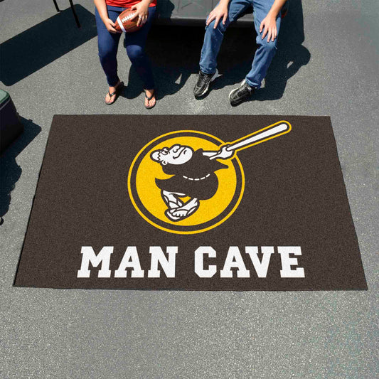 San Diego Padres Man Cave Ulti-Mat Rug - 5ft. x 8ft.