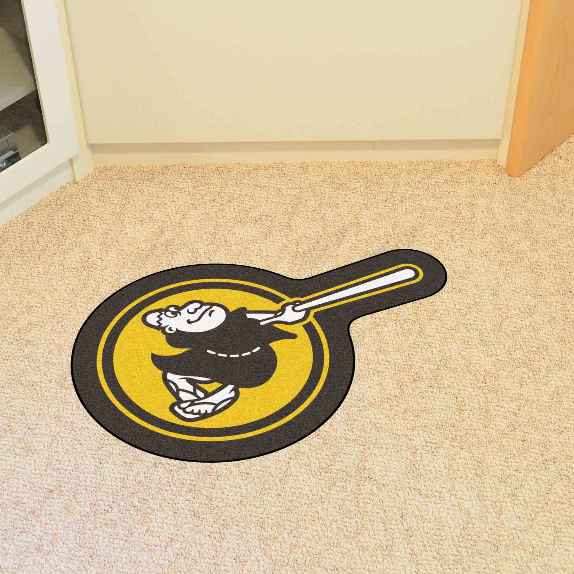 San Diego Padres "Swinging Friar" Mascot Rug