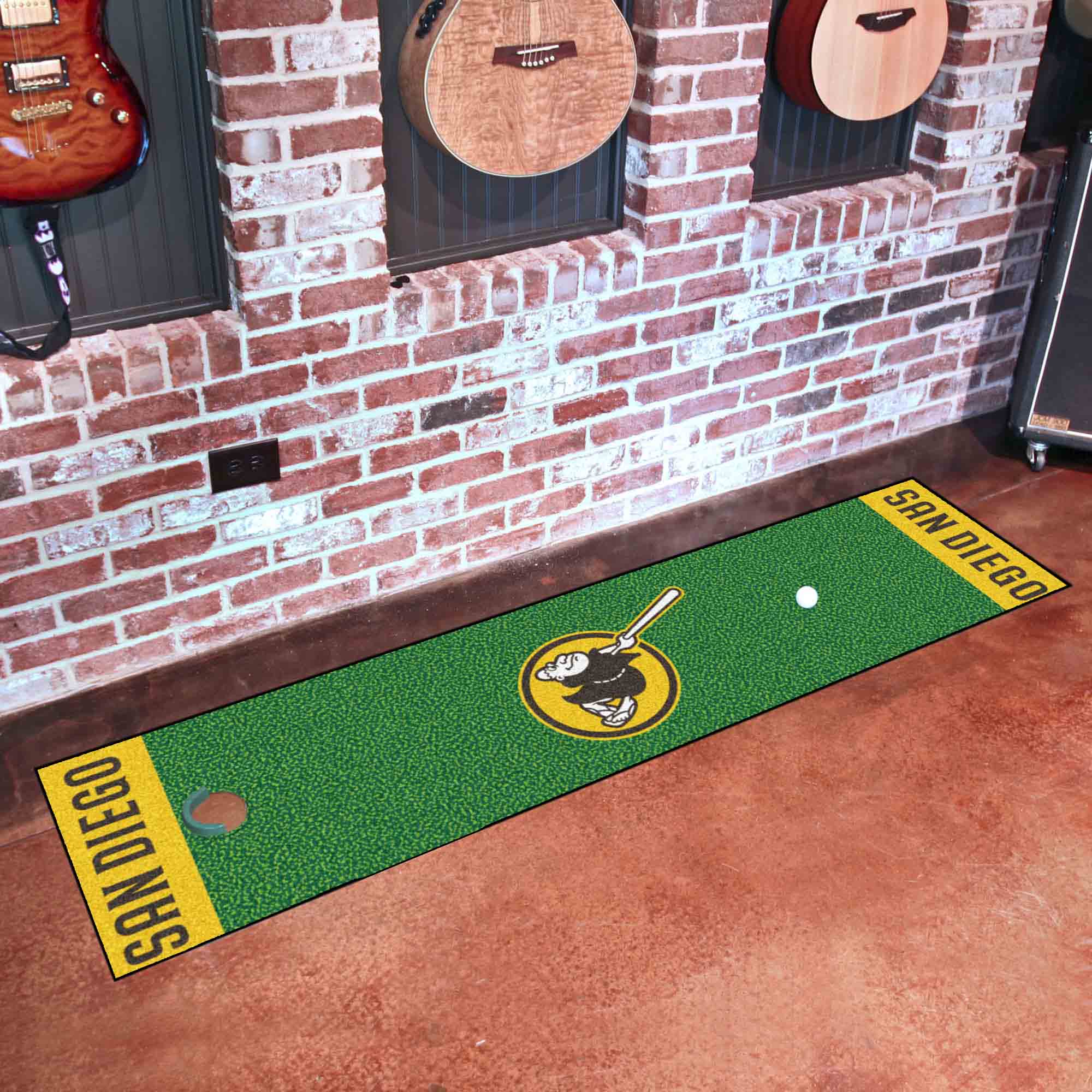 San Diego Padres Putting Green Mat - 1.5ft. x 6ft.