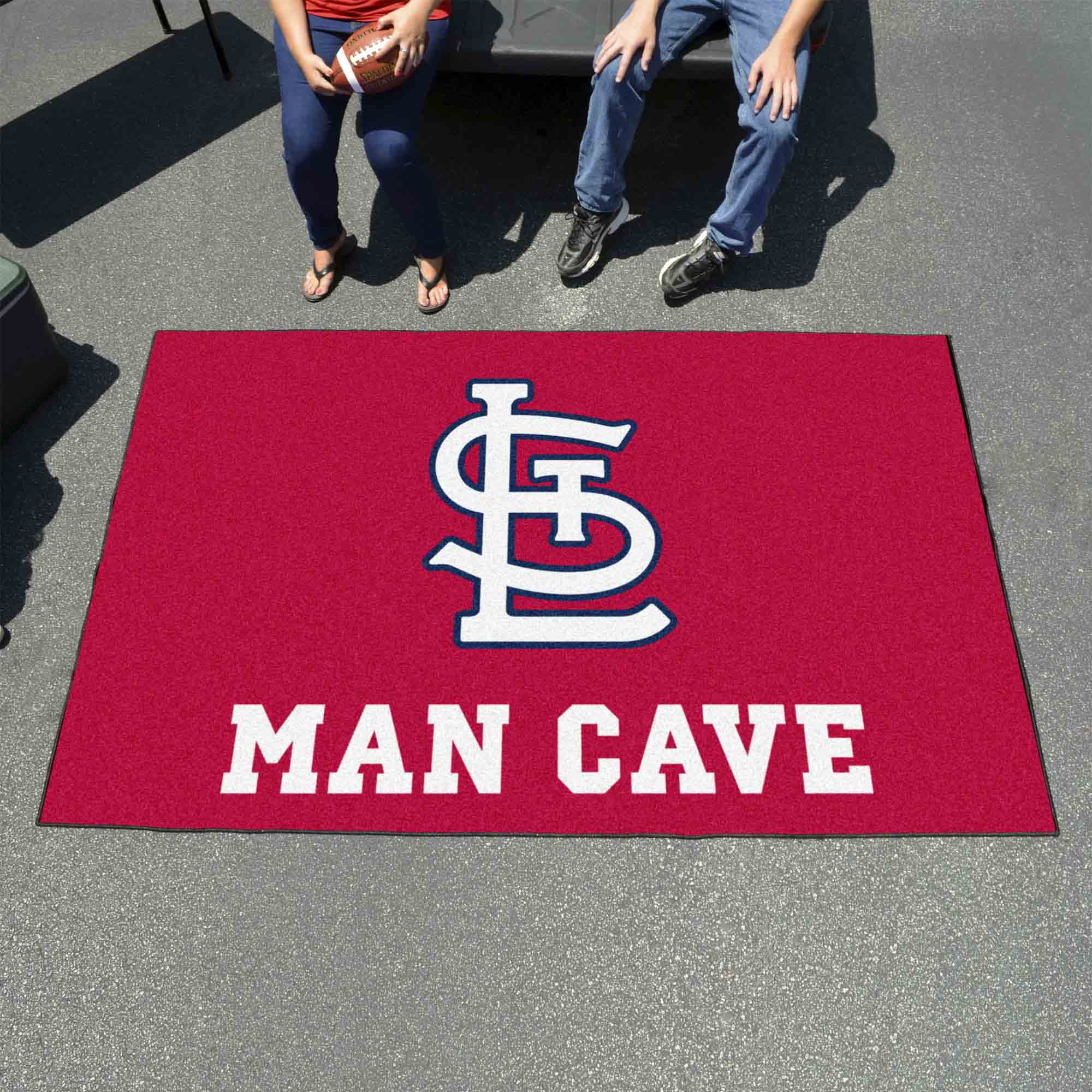 St. Louis Cardinals Man Cave Ulti-Mat Rug - 5ft. x 8ft.