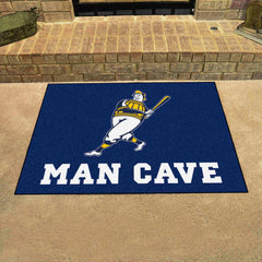 Milwaukee Brewers Man Cave All-Star Rug - 34 in. x 42.5 in.