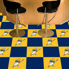 Milwaukee Brewers "Barrell Man" Team Carpet Tiles - 45 Sq Ft.